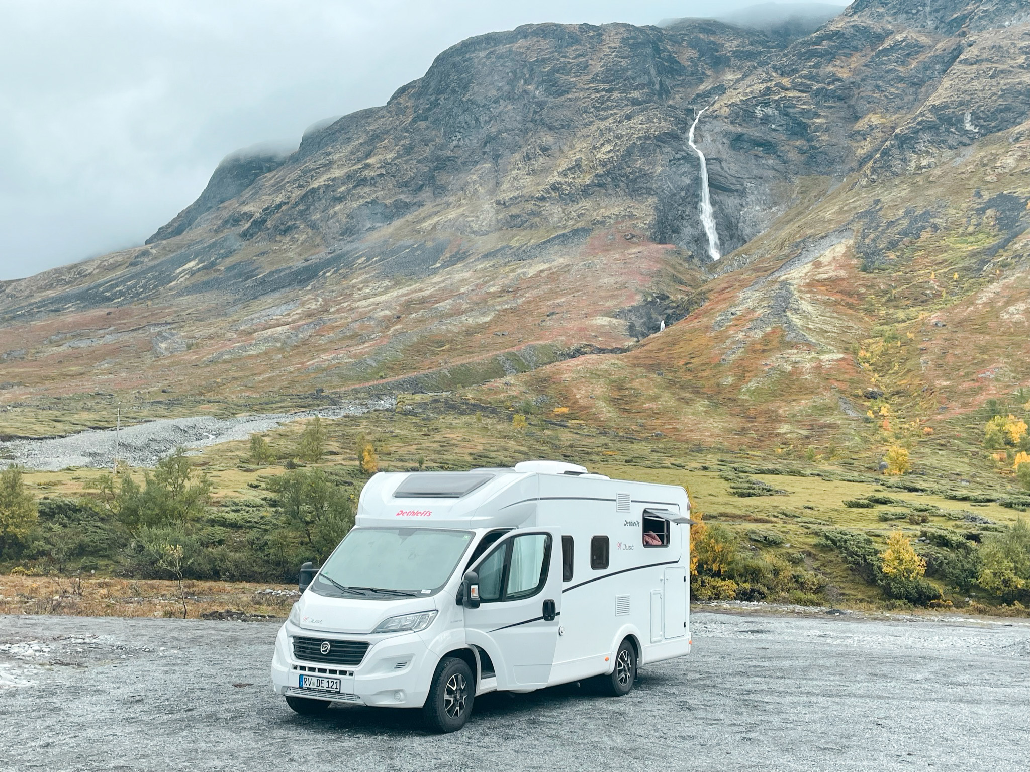 Wohnmobiltour nach Norwegen im Just 90